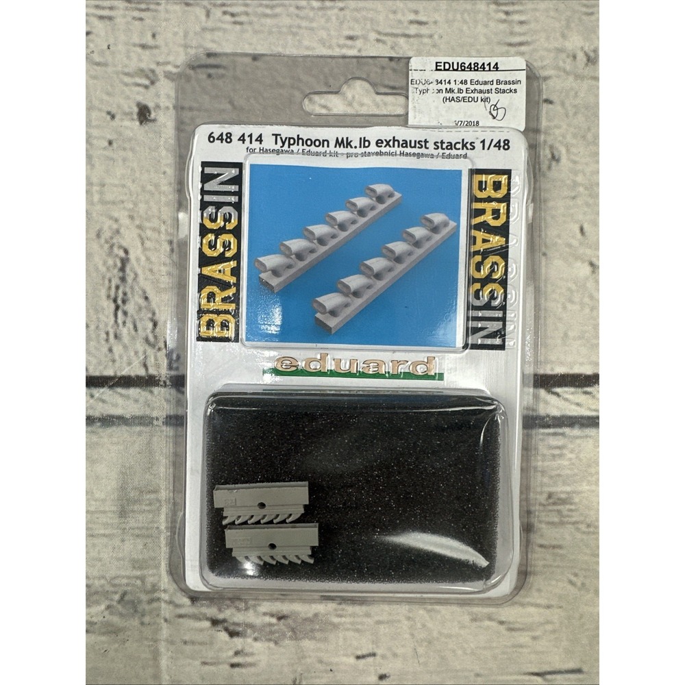 Eduard 648414 1/48 Typhoon Mk.lB exhaust stacks EDU648414